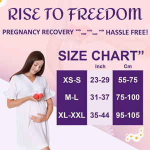 Pregawear Post Partum Period Panty | Heavy Flow | 360 Degree Coverage | Overnight Protection | Rash Free| Leak Proof Period Panties| Post Delivery Disposable Underwear | Ultra Absorbent Core| Maternity Pad - PF015P5A - XS/S