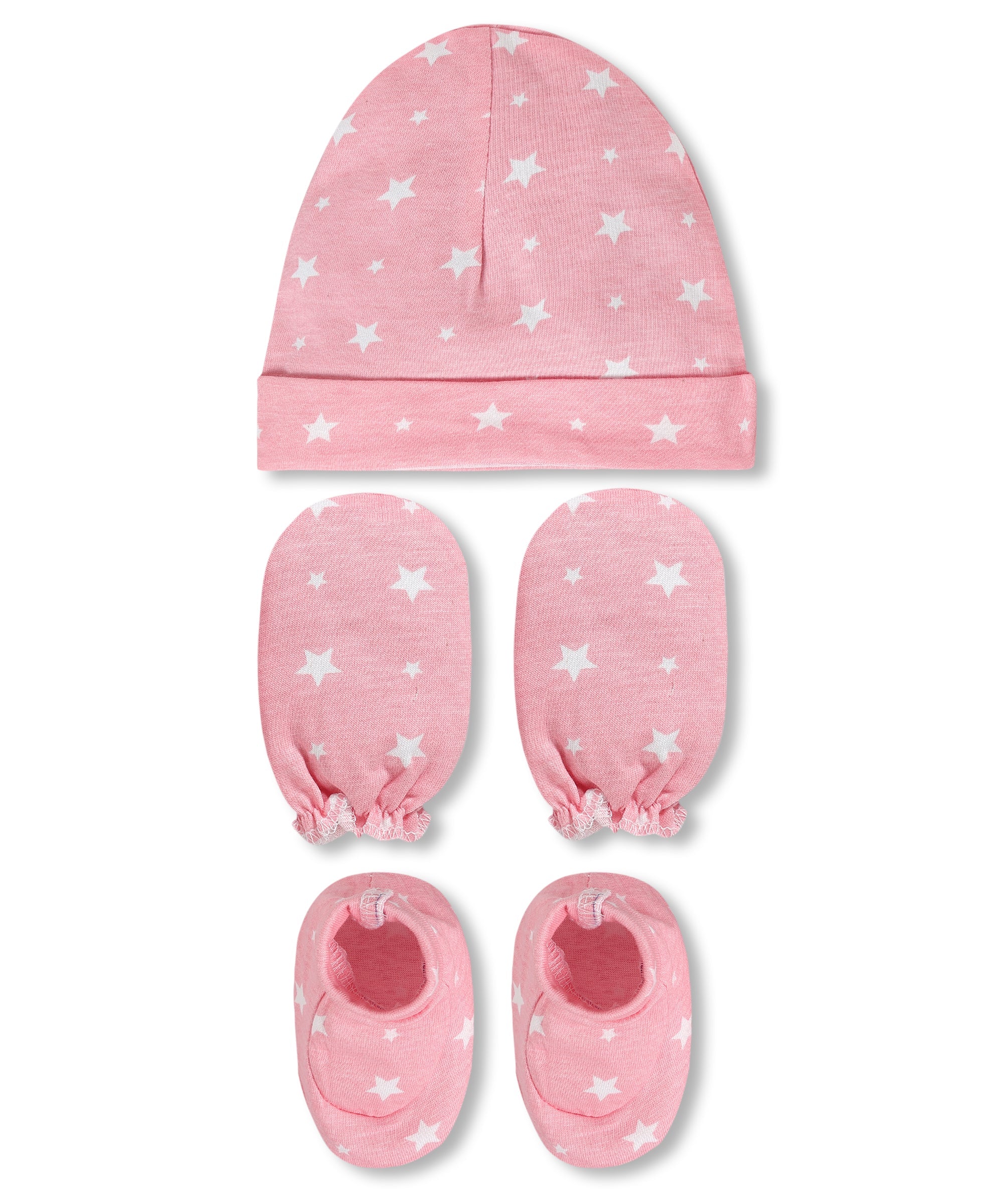 Pretty In Pink Diaper Bag Gift Set - 7 PCS - 0 - 6 Months Gift Box