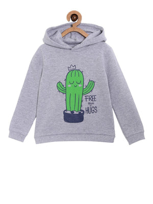 Pricks and Hugs Hooded Sweatshirt - KS-PRHGS-0-6