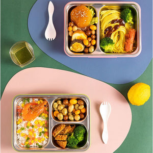 Princess Magic Pink Stainless Steel Kids Lunch Box - Back To School
