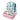Princess Magic stainless Steel Kids Tiffin/ Lunch Box with matching Mint Green Lunch Bag - Back To School
