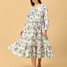 Print - cess Diaries Maternity and Nursing Dress - DRS - SK - PRCDI - S