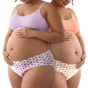 Print Pop Disposable Lochia Maternity Panty - M Disposable Maternity Panty