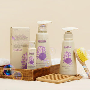 Product image Maate Baby Shampoo (400 ml) | Deep Cleanses, Nourishes Scalp & Hair | With Ayurvedic Herbs like Shikakai & Amla | Baby Shampoo For Kids 0-12 Years | Baby Hair Shampoo | Tear Free & Chemical Free - Baby Shampoo