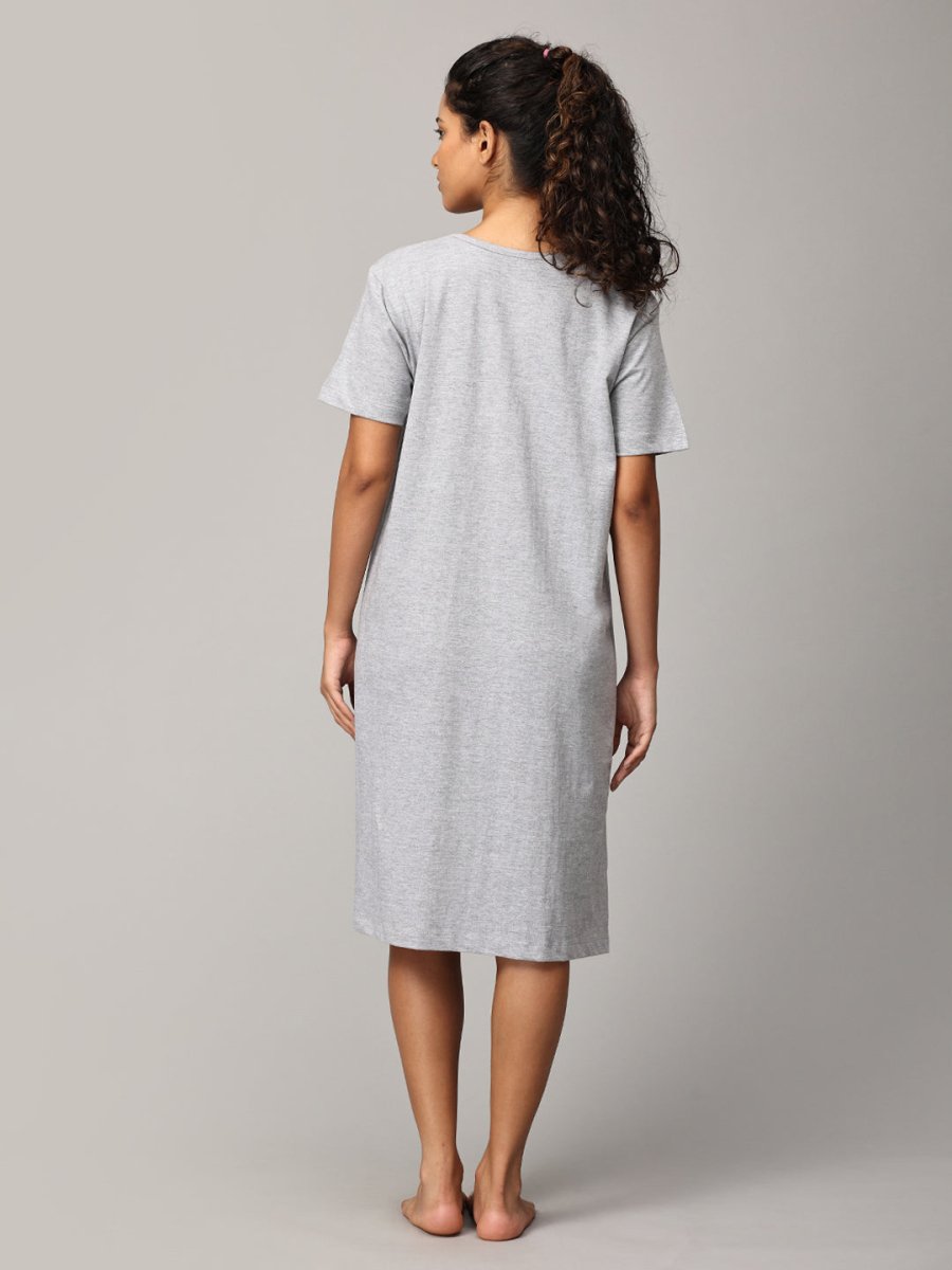 Promoted To Mummy Oversized Maternity T shirt Dress - NW-SC-PRMTM-S