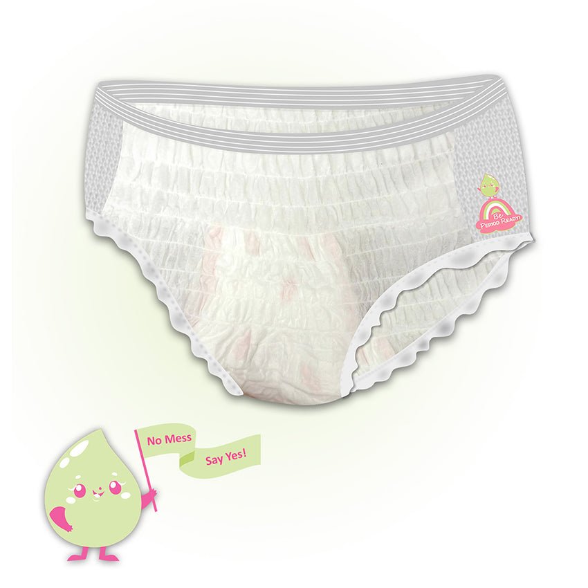 Prowee Period Panty - Disposable Leak - Proof,Overnight, Heavy Flow & Rash - Free - PF015A - XS/S