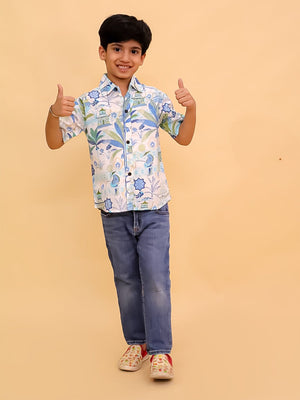 Prowl Patrol Jungle Print Boys Shirt - KES - SC - PRLPB - 0 - 6