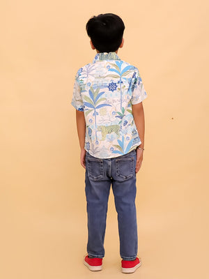 Prowl Patrol Jungle Print Boys Shirt - KES - SC - PRLPB - 0 - 6