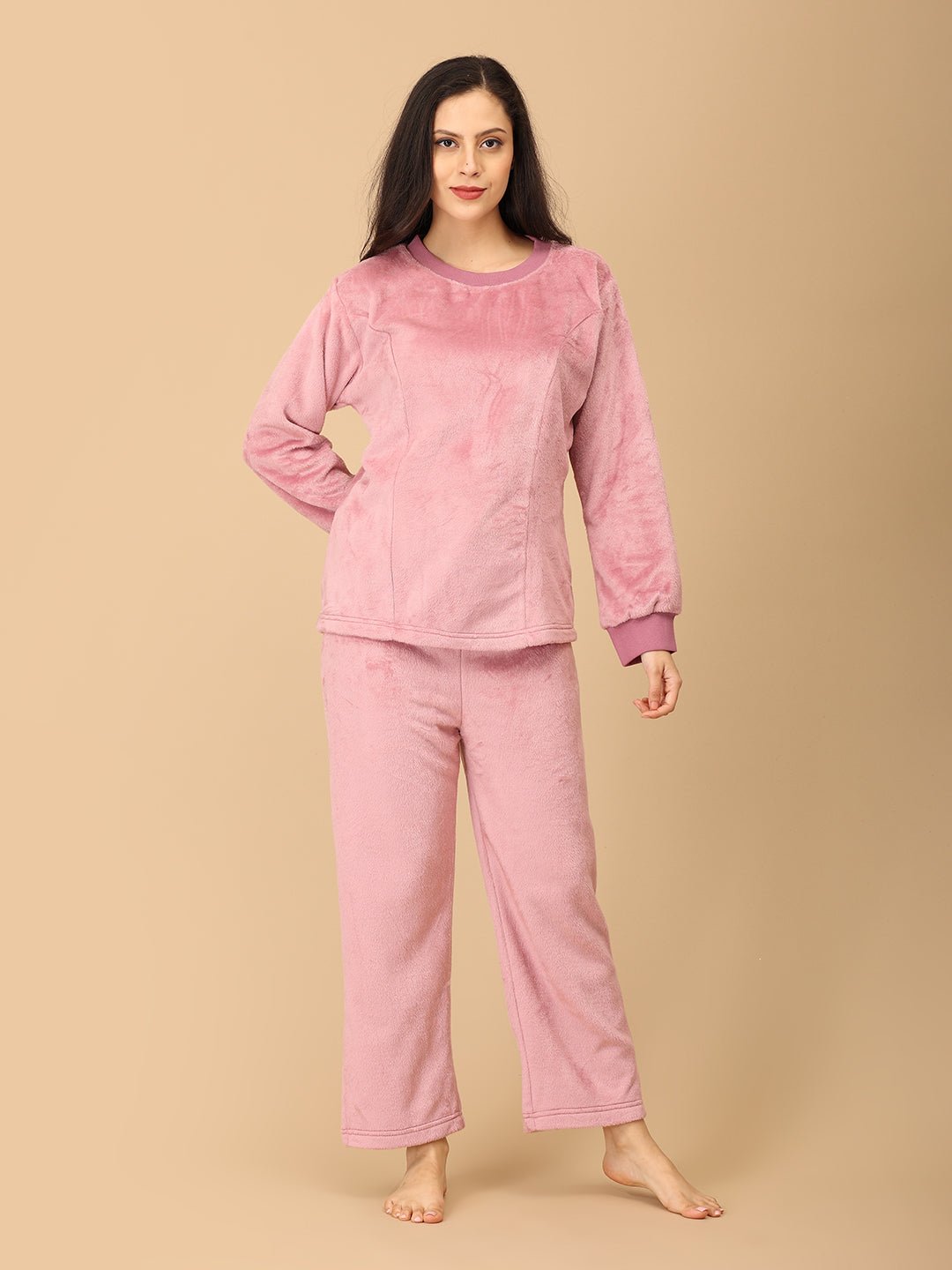 Puffin in Pink Womens Fleece Co - ord Set - MWW - SD - PFNIP - S