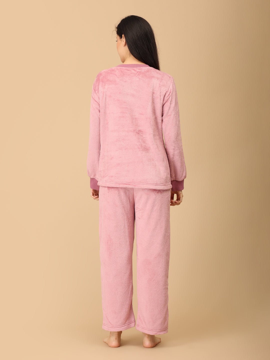 Puffin in Pink Womens Fleece Co - ord Set - MWW - SD - PFNIP - S