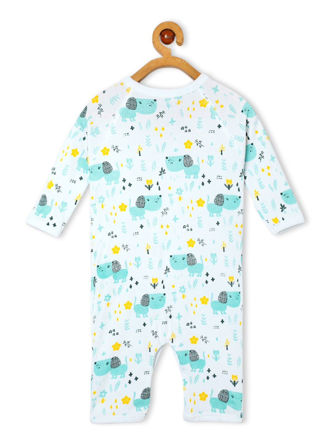 Puppy In The Garden Infant Romper (Jabla Style)