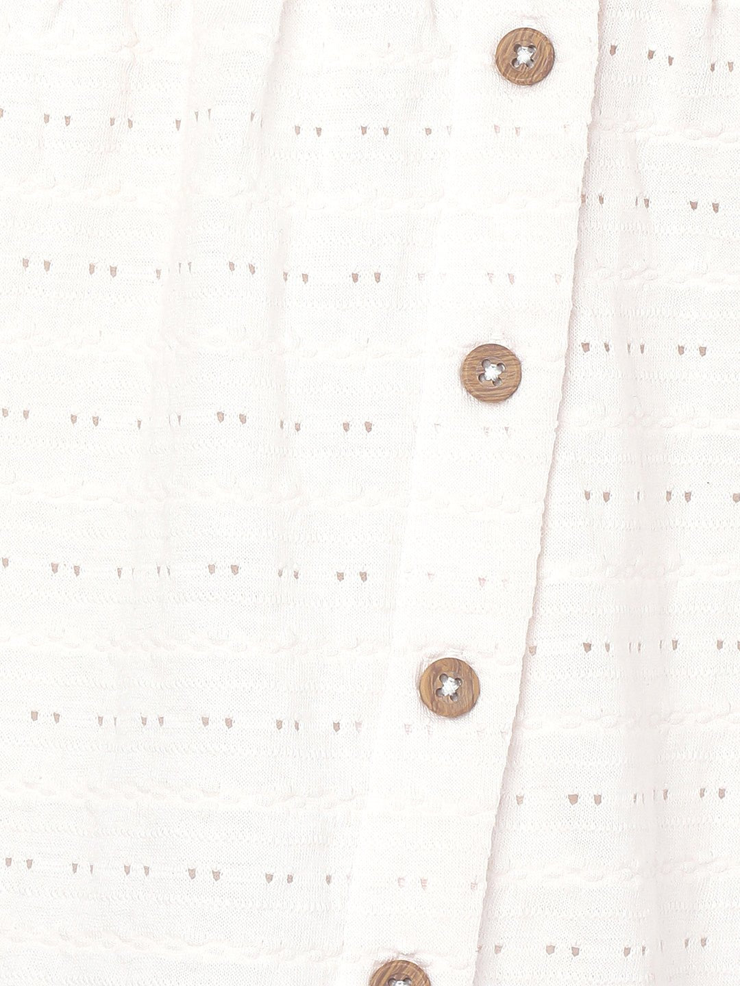 Pure Bliss Off White Girls Casual Dress
