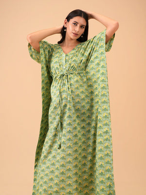 Pure Comfort Maternity and Nursing Kaftan Nighty - S Maternity Nightwear