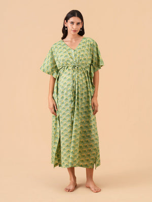 Pure Comfort Maternity and Nursing Kaftan Nighty - S Maternity Nightwear