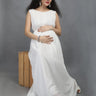 Pure White Maternity Dress - DRS-PURWYT-S