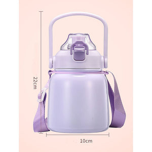 Purple Bento Box & Belly Water Bottle Combo Rakhi Gift for Sister - Little Surprise BoxPurple Bento Box & Belly Water Bottle Combo Rakhi Gift for Sister