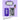 Purple Centre Dip Stainless Steel Lunch Box For Kids And Adults - Back To School
