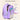 Purple & Cream Dual color Ergonomic Backpack for Kids with attached Belt for extra support,6yrs - 10yrs. - Back To School