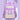Purple & Cream Dual color Ergonomic Backpack for Kids with attached Belt for extra support,6yrs - 10yrs. - Back To School