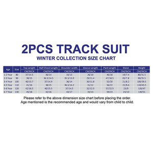 Purple Croc Pocket Fleece Winter Tracksuit Set for Kids - 2 - 3 Years Kids Clothing