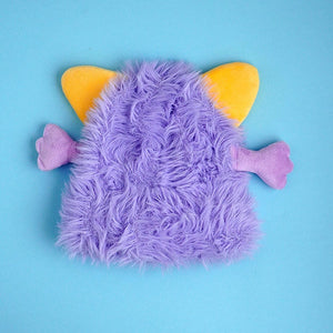 Purple Furry Monster 3d style Winter Cap/Beanie for Kids - Winter Wear