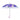 Purple Hydrangea Bunch Floral Print Translucent All-season Umbrella for Kids & Adults - Little Surprise BoxPurple Hydrangea Bunch Floral Print Translucent All-season Umbrella for Kids & Adults