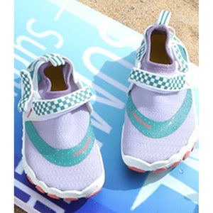 Purple & Mint Anti Skid Land and Water Outdoor adventure Shoes for Kids - Little Surprise BoxPurple & Mint Anti Skid Land and Water Outdoor adventure Shoes for Kids