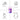 Purple & Pink 2 way Lid Style Moco Kids Water, 600 ml - Little Surprise BoxPurple & Pink 2 way Lid Style Moco Kids Water, 600 ml