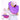 Purple & Pink Unicorn Patch Breathable Mesh Wide Brim Sun Hat for Kids & Toddlers with Adjustable Strap - 2 - 5 Years Swim