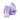 Purple Rainbow Shine Waterproof Winter Snow Boots for Kids with Metal Cleats for Minus Degree Icy Terrains - 31 EUR Winter Wear