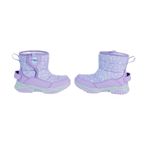 Purple Snowflake Waterproof Winter Snow Boots for Kids for Minus Degree Temperature - 27 EUR Winter Wear