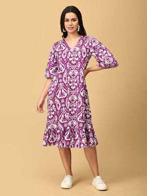Purple With a Purpose Women's Dress - WDRS - SK - PRPS - XS