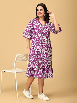 Purple With a Purpose Women's Dress - WDRS - SK - PRPS - XS