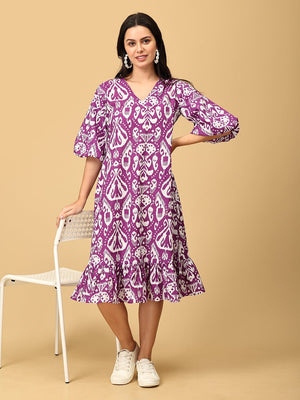 Purple With a Purpose Women's Dress - WDRS - SK - PRPS - XS