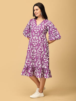 Purple With a Purpose Women's Dress - WDRS - SK - PRPS - XS