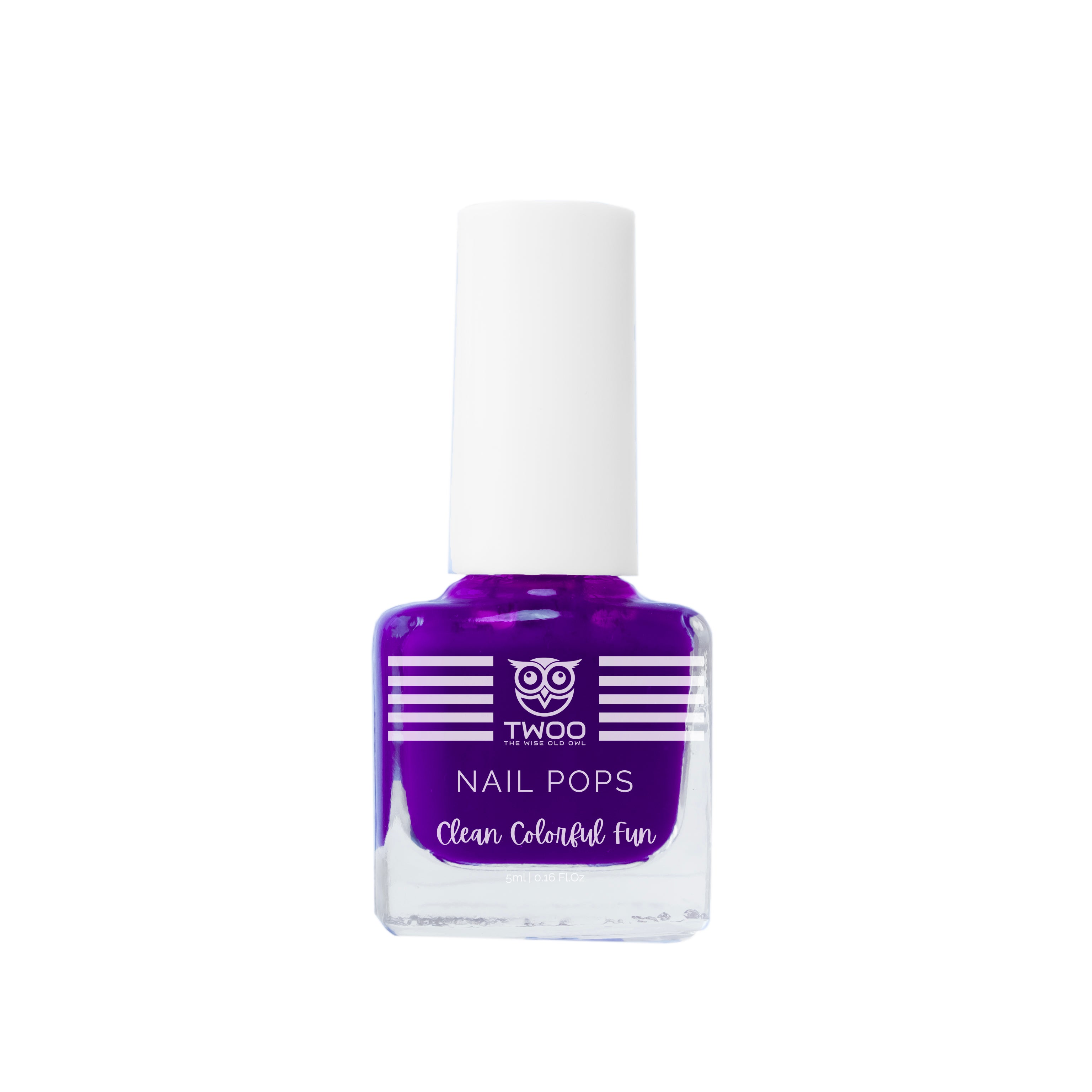 TWOO 23 Toxin Free Kids Nail Pop- Brave Blue