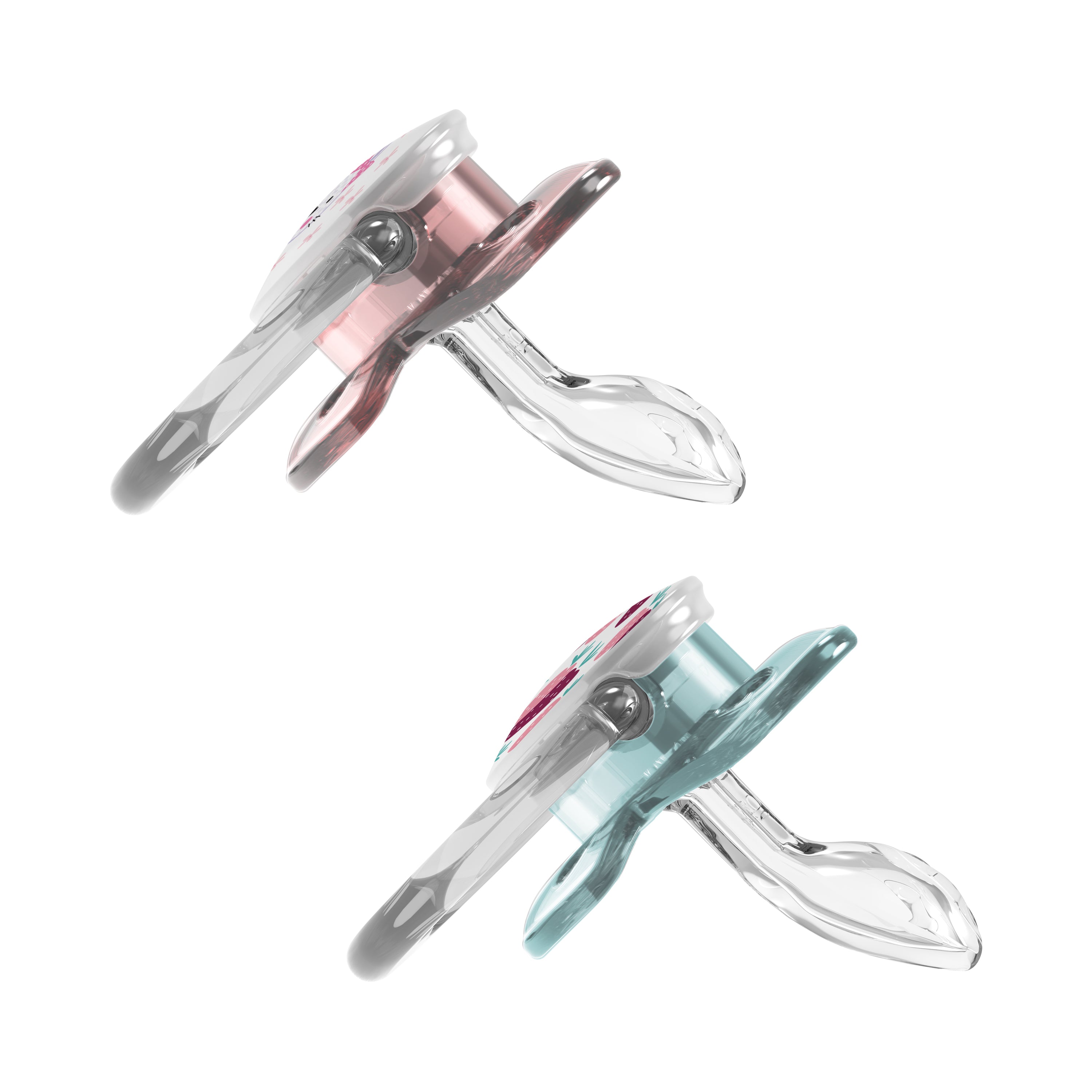 Dr. Brown'S Prevent Butterfly Soother - Stage 1, Pink, 2-Pack Pink Birth+ to 6M
