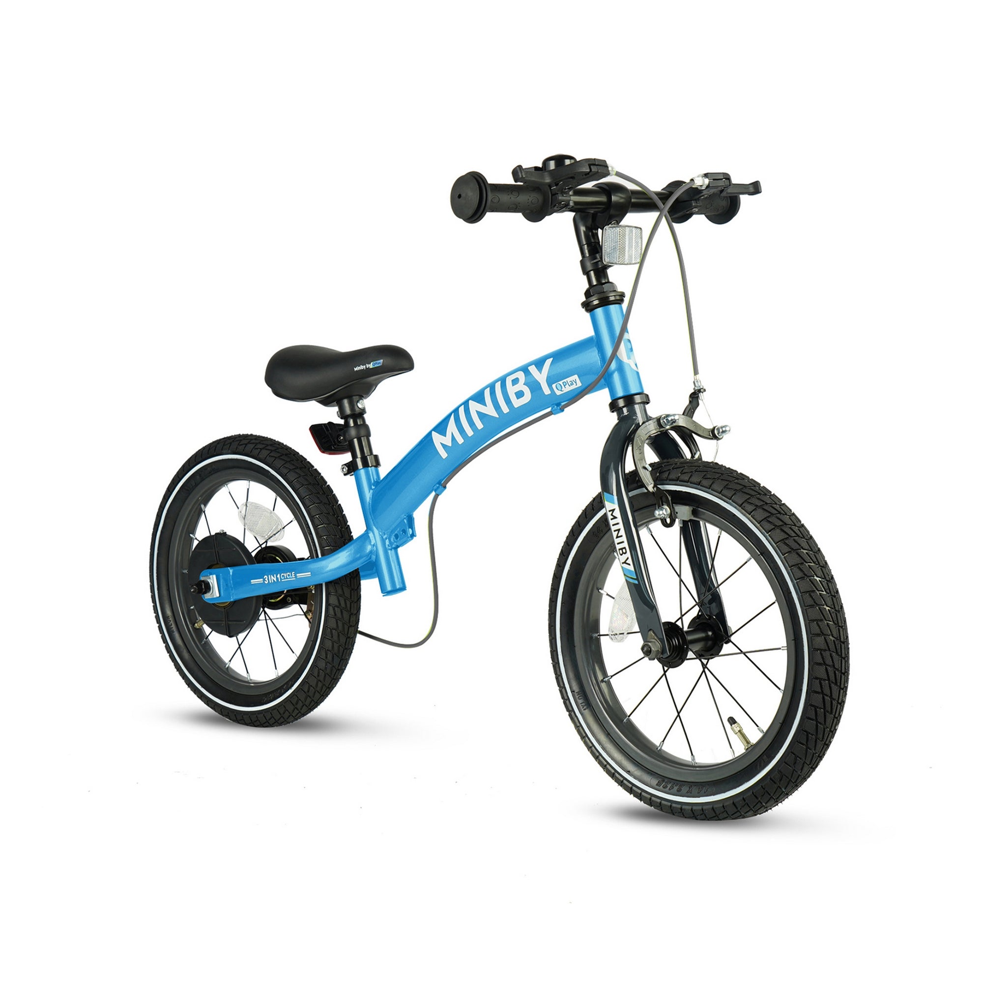 Qplay Bikes/Bicycle 14 "Miniby Air 1.5 Years to 8 Years - CB - 01 - BL