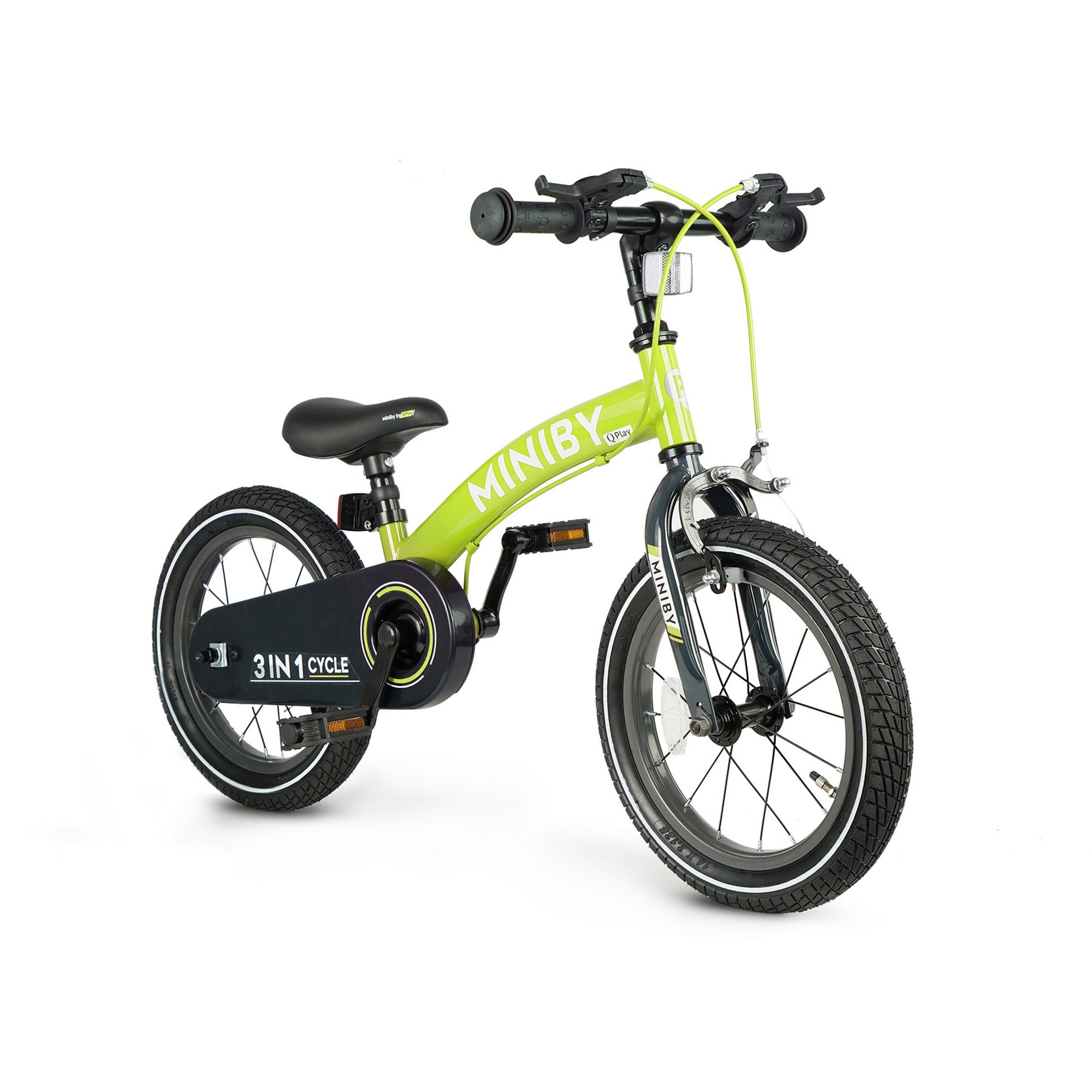 Qplay Bikes/Bicycle 14 "Miniby Air 1.5 Years to 8 Years - CB - 01 - GR