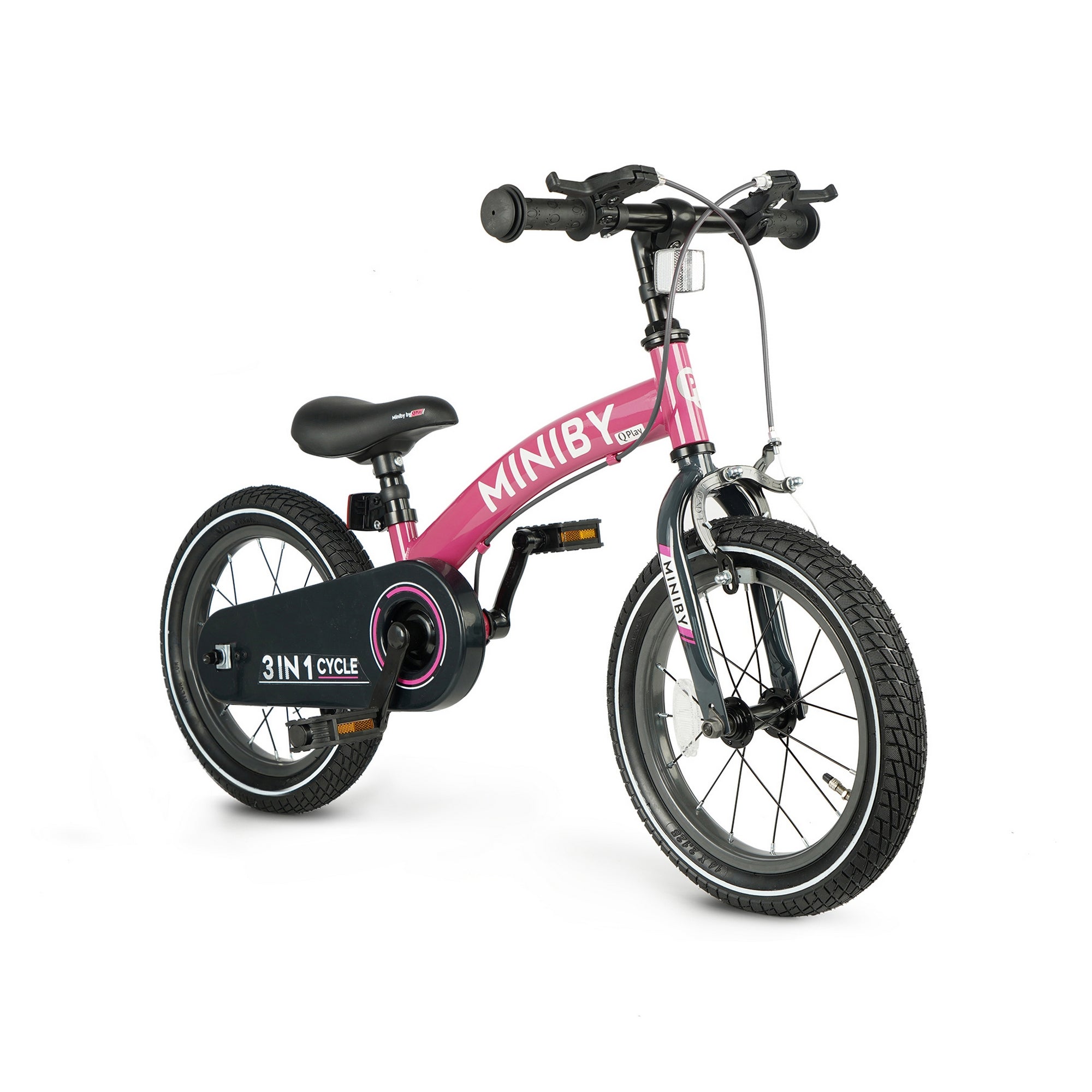 Qplay Bikes/Bicycle 14 "Miniby Air 1.5 Years to 8 Years - CB - 01 - PK
