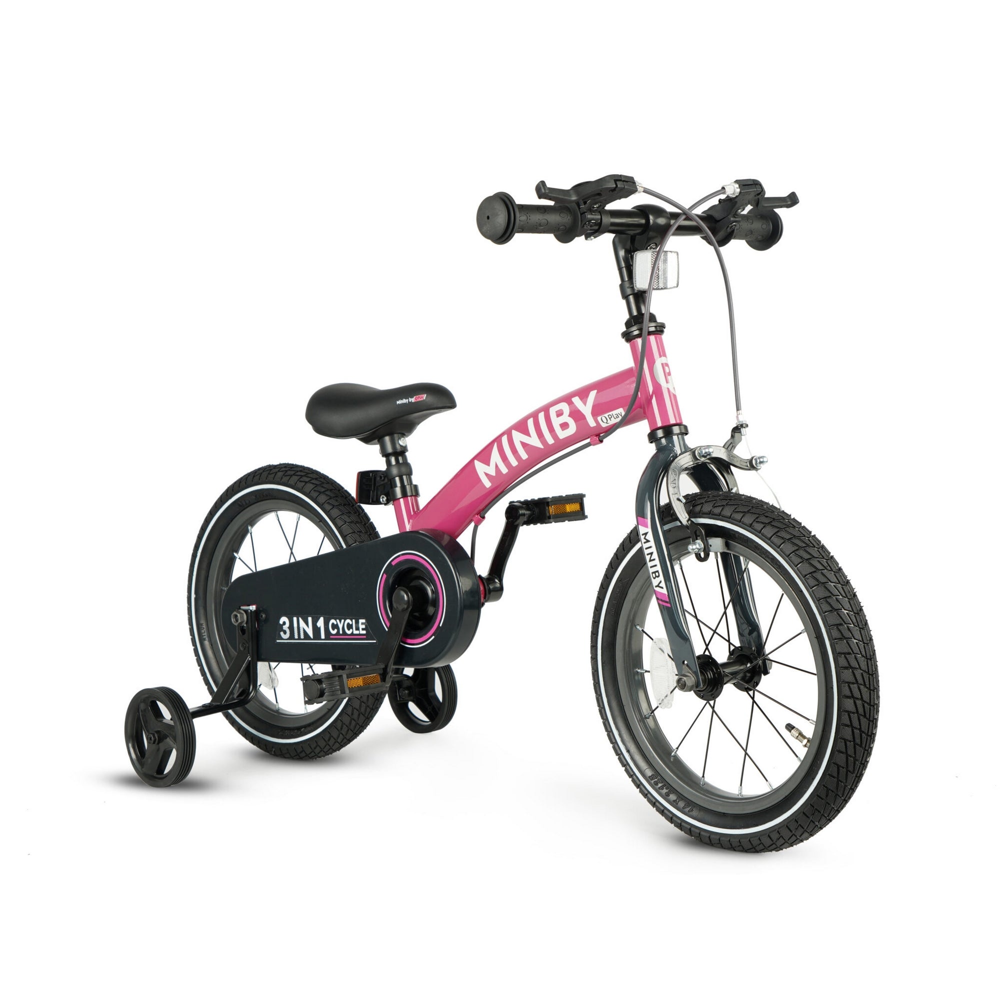 Qplay Bikes/Bicycle 14 "Miniby Air 1.5 Years to 8 Years - CB - 01 - PK