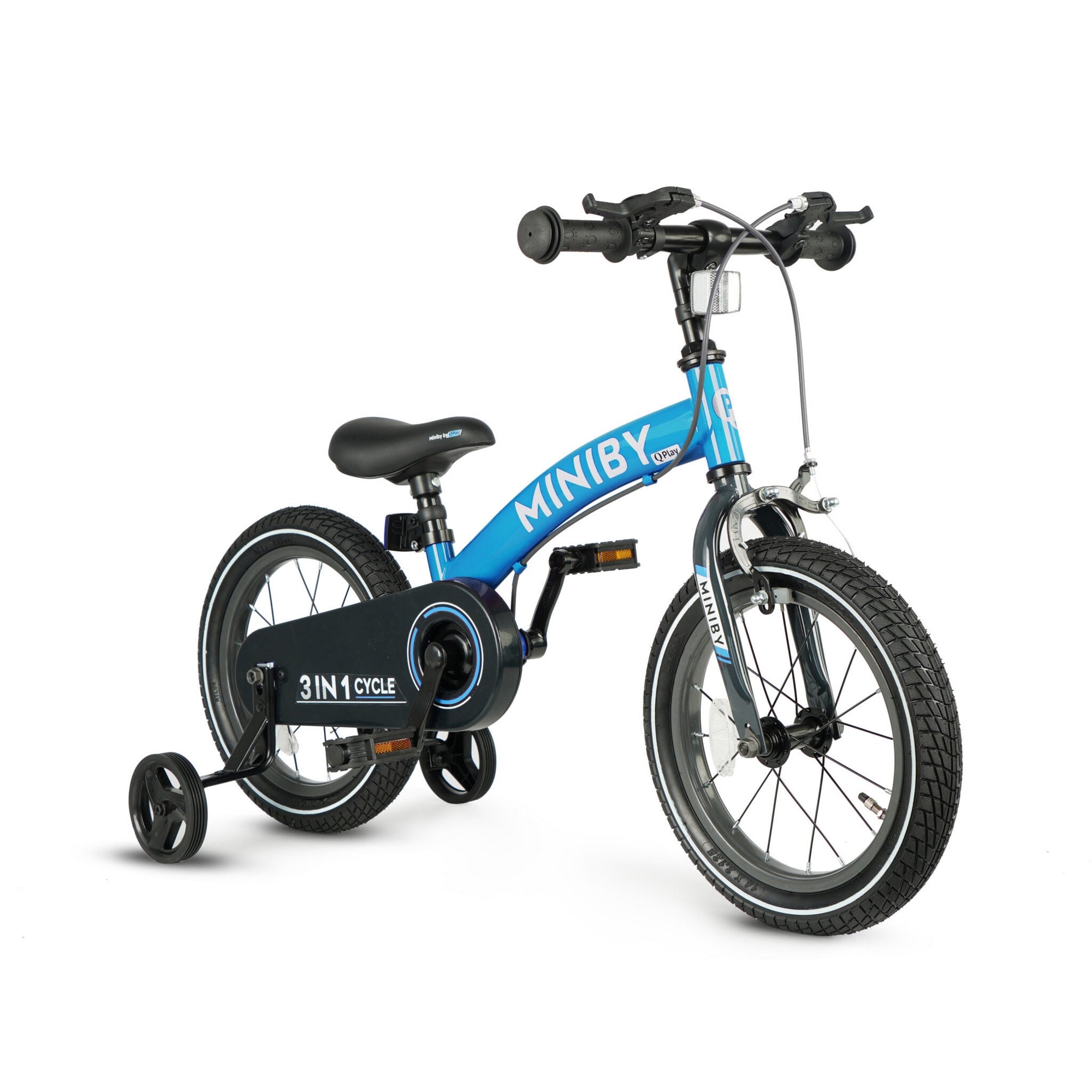 Qplay Bikes/Bicycle 14 "Miniby Air 1.5 Years to 8 Years - CB - 01 - BL