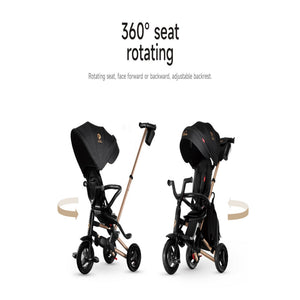 Qplay Trikes Nova Limited Edition Golden Black 10 to 72 Months - Tricycle