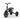 Qplay Trikes/Tricycle Comfo Max 7 in 1 10 to 72 Months - T70 - BK