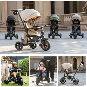 Qplay Trikes/Tricycle Comfo Max 7 in 1 10 to 72 Months - T70 - GY