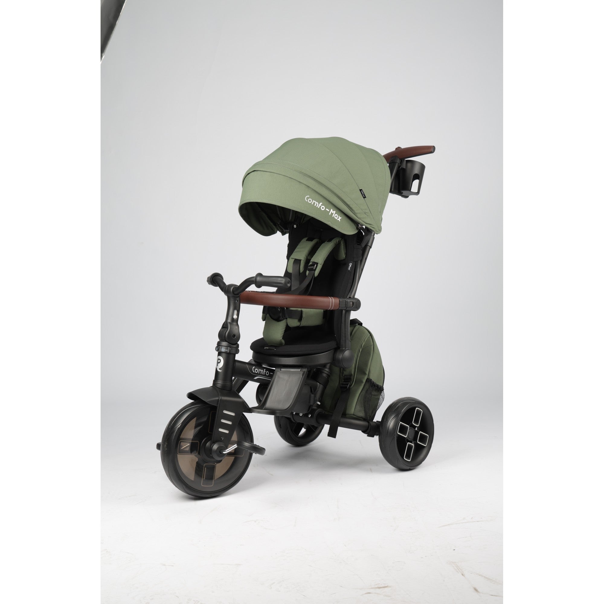 Qplay Trikes/Tricycle Comfo Max 8in1 Olive Green 10 to 72 Months - T70 - OG