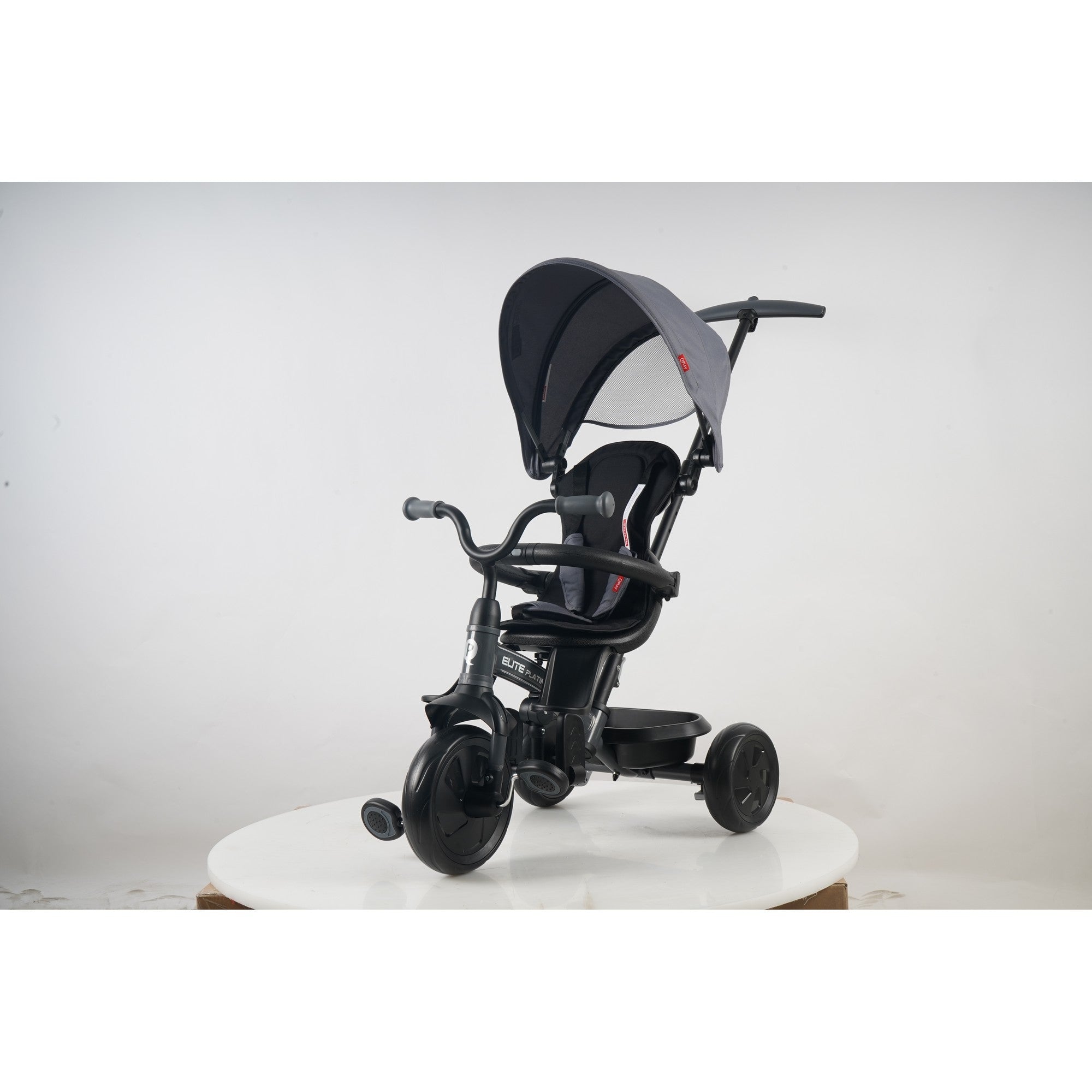 Qplay Trikes/Tricycle Elite Platinum 6in1 Dark Grey 10 to 72 Months - T10 - Z - DG