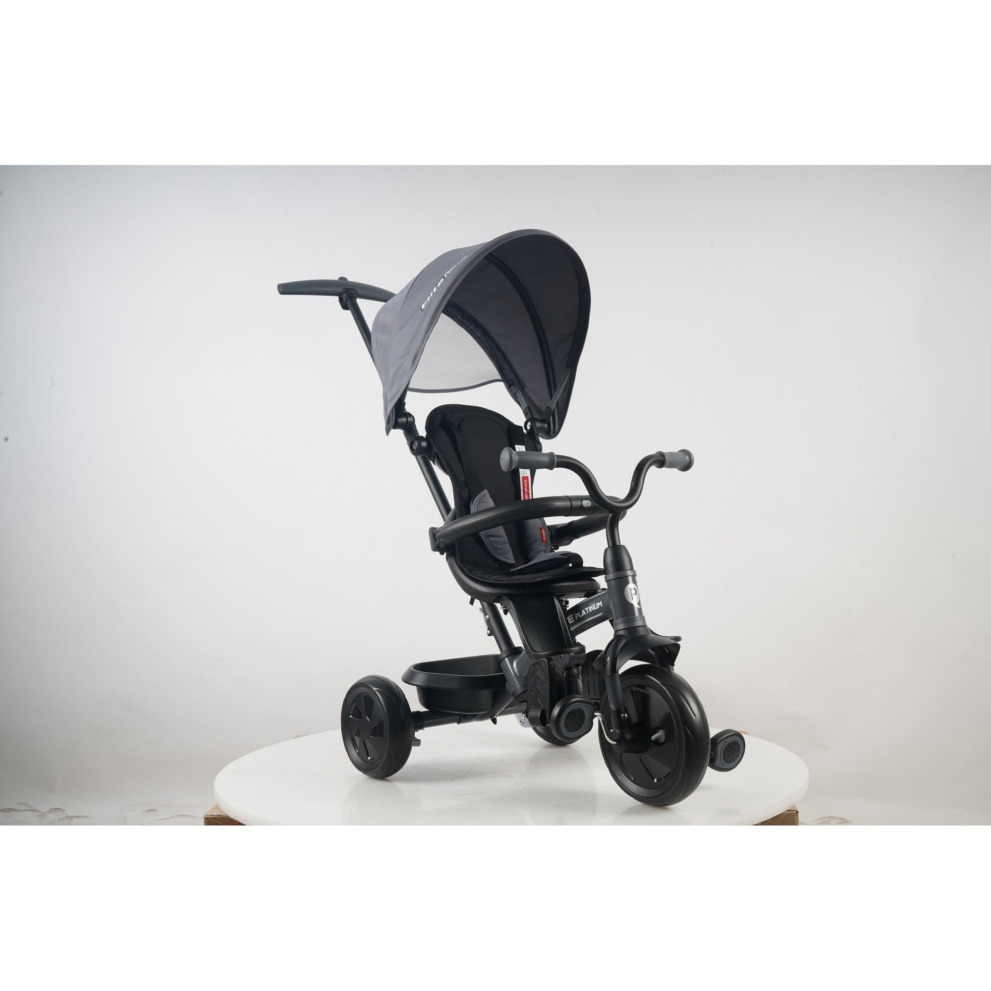 Qplay Trikes/Tricycle Elite Platinum 6in1 Dark Grey 10 to 72 Months - T10 - Z - DG