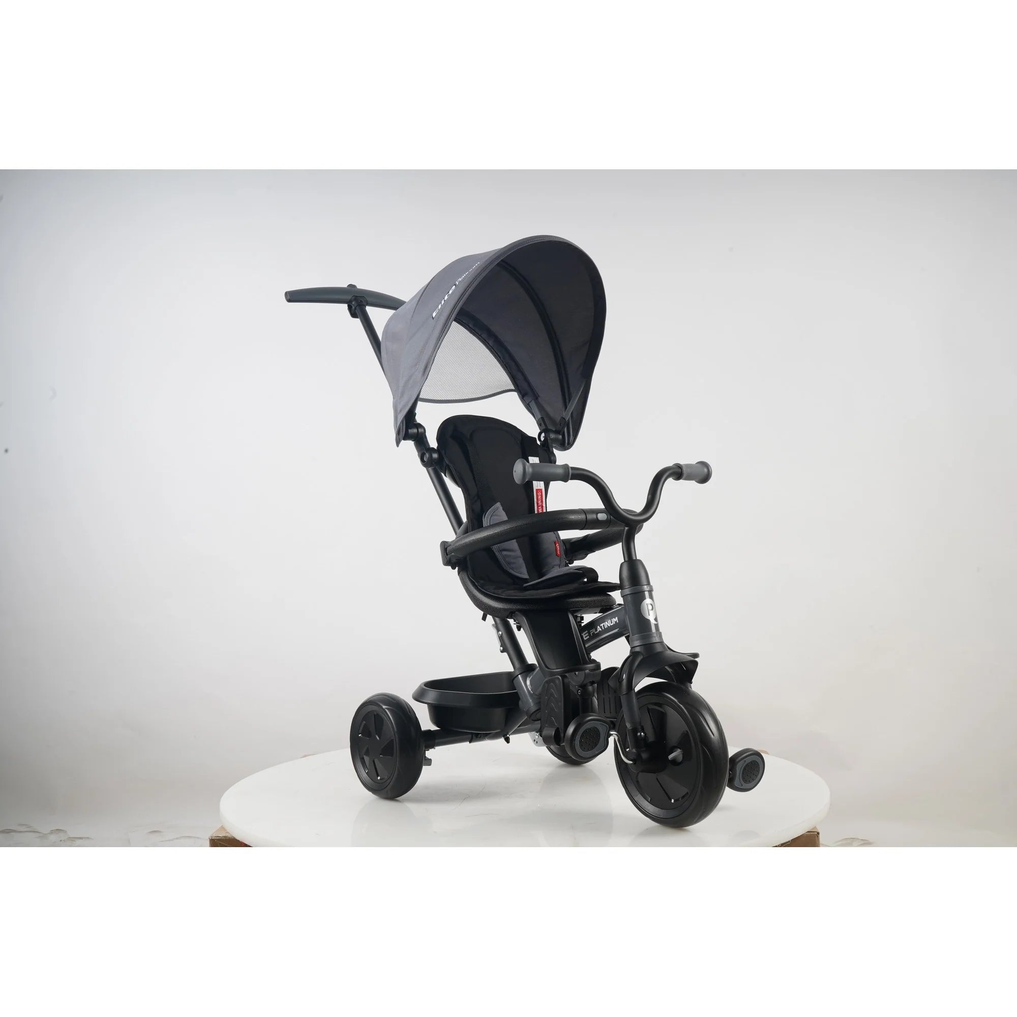 Qplay Trikes/Tricycle Elite Platinum 6in1 Dark Grey 10 to 72 Months - T10 - Z - DG