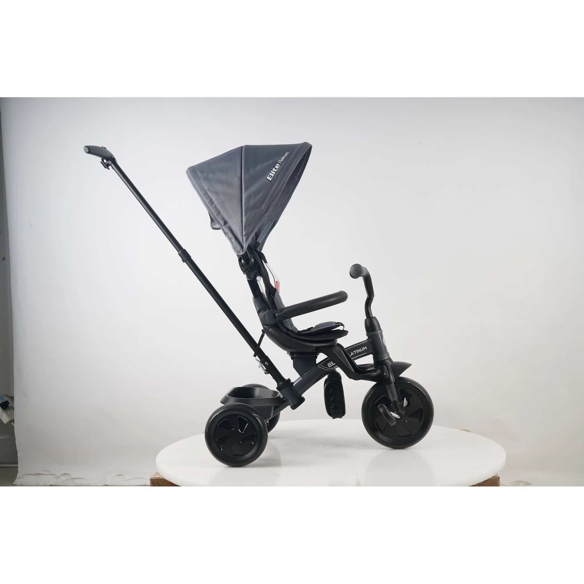 Qplay Trikes/Tricycle Elite Platinum 6in1 Dark Grey 10 to 72 Months - T10 - Z - DG